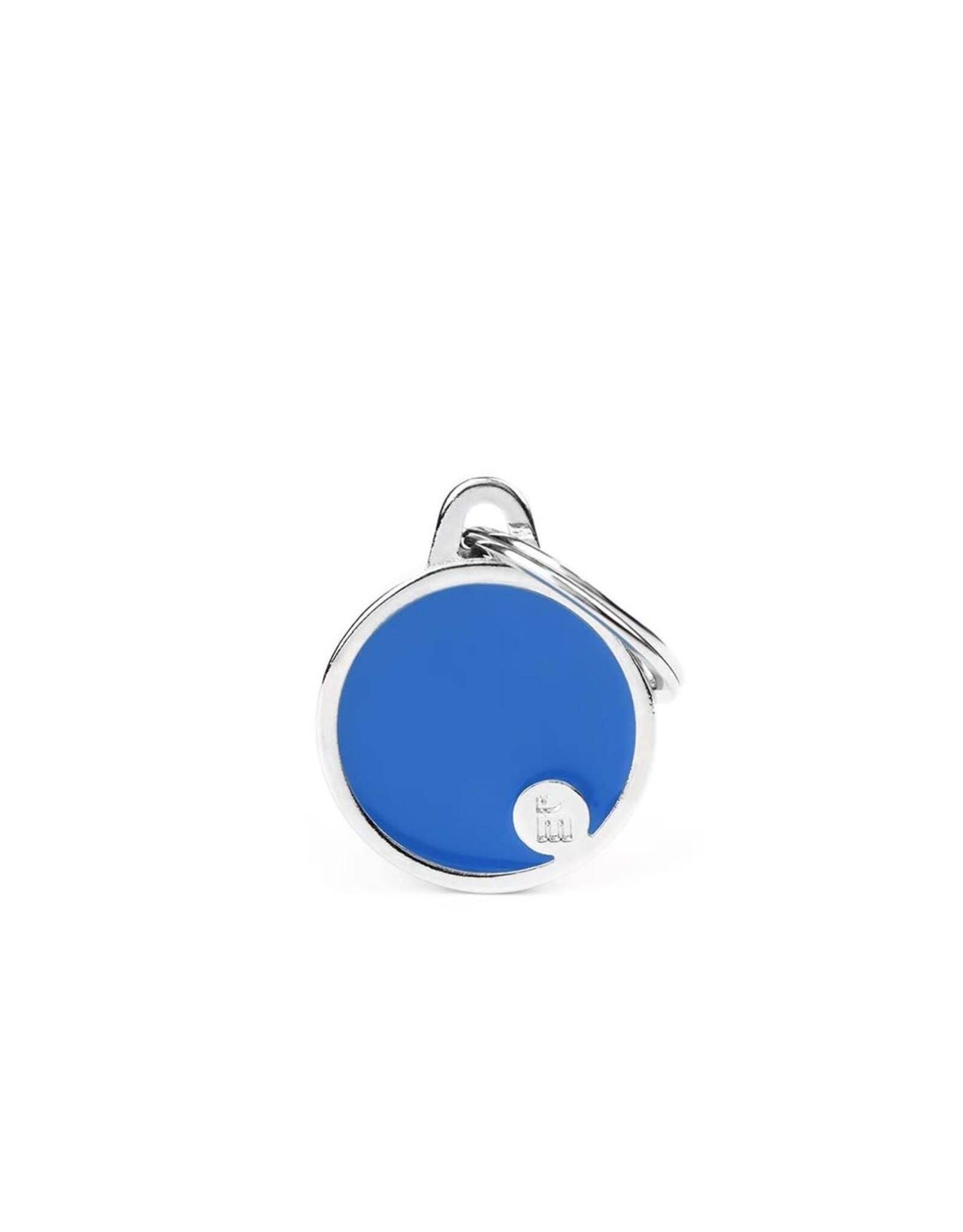 MyFamily MyFamily Médaille Basic Handmade Circle Bleu S