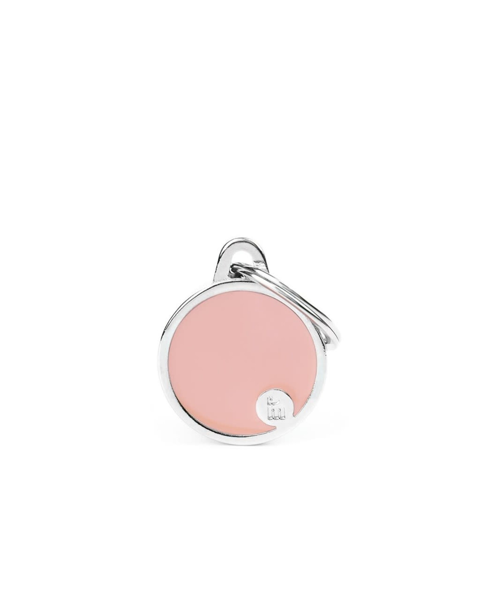 MyFamily MyFamily Médaille Basic Handmade Circle Pink S