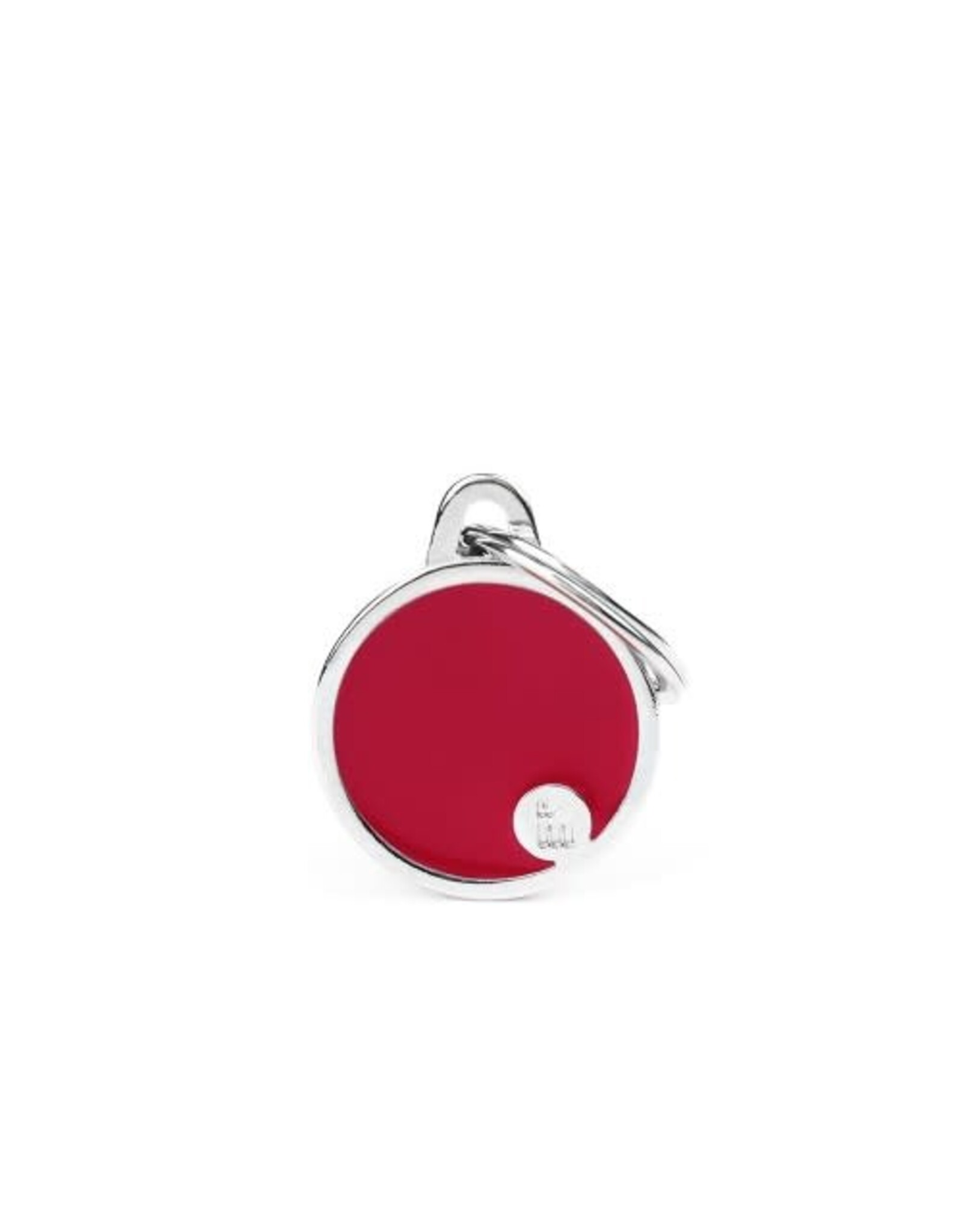 MyFamily MyFamily Médaille Basic Handmade Circle Rouge S