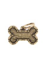 MyFamily MyFamily Médaille Bronx Os Futuristic Gold L