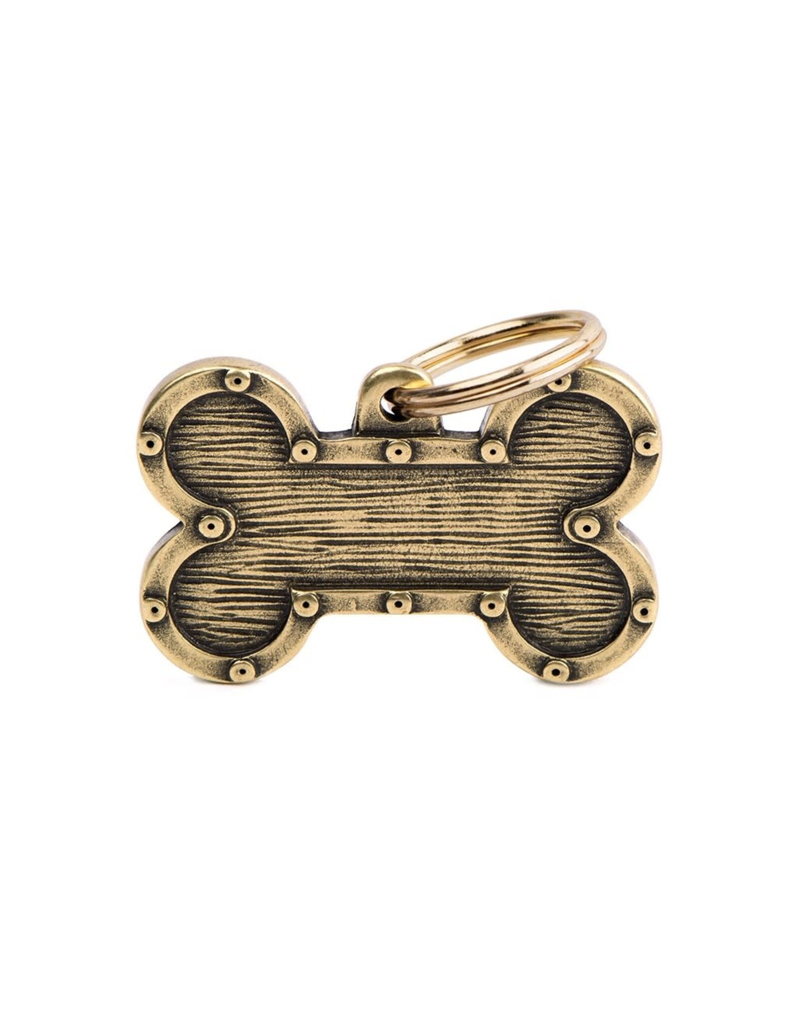 MyFamily MyFamily Médaille Bronx Os Futuristic Gold L