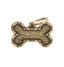 MyFamily MyFamily Médaille Bronx Os Futuristic Gold L