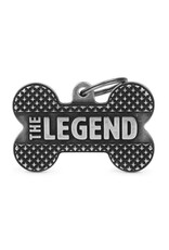 MyFamily MyFamily Médaille Bronx Os Legend Silver XL