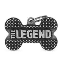 MyFamily MyFamily Médaille Bronx Os Legend Silver XL