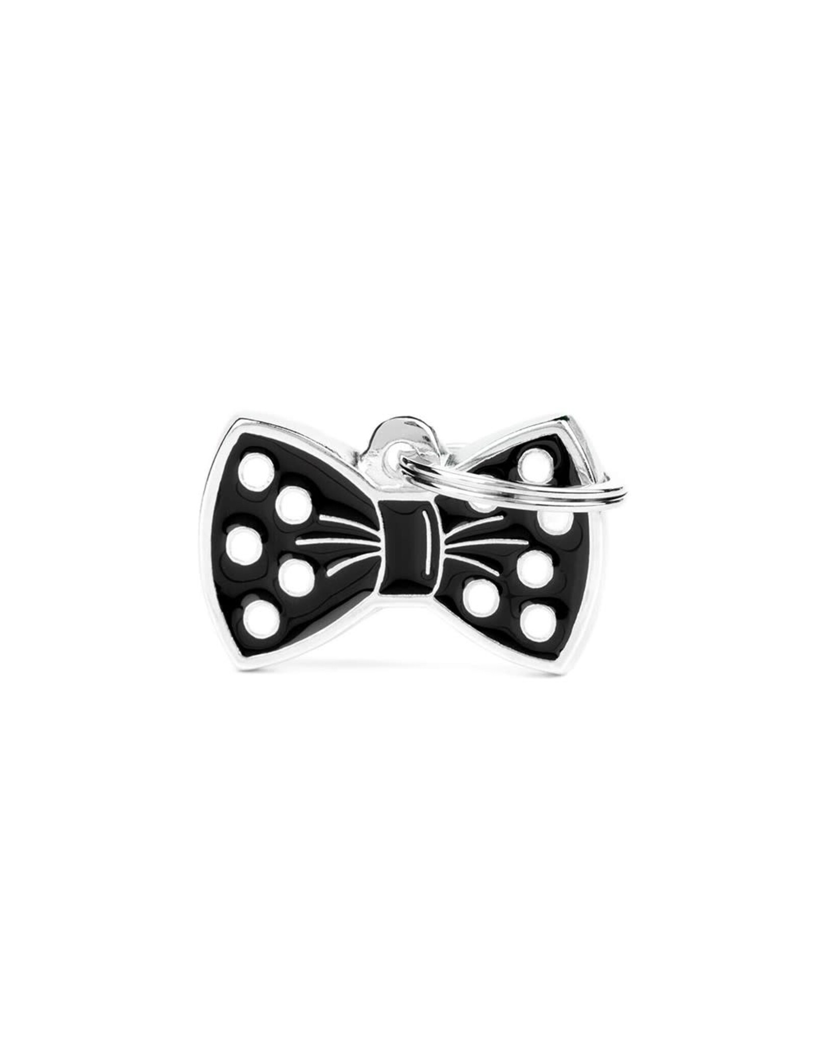 MyFamily MyFamily Médaille Charms Noeud Papillon Noir