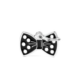 MyFamily MyFamily Médaille Charms Noeud Papillon Noir