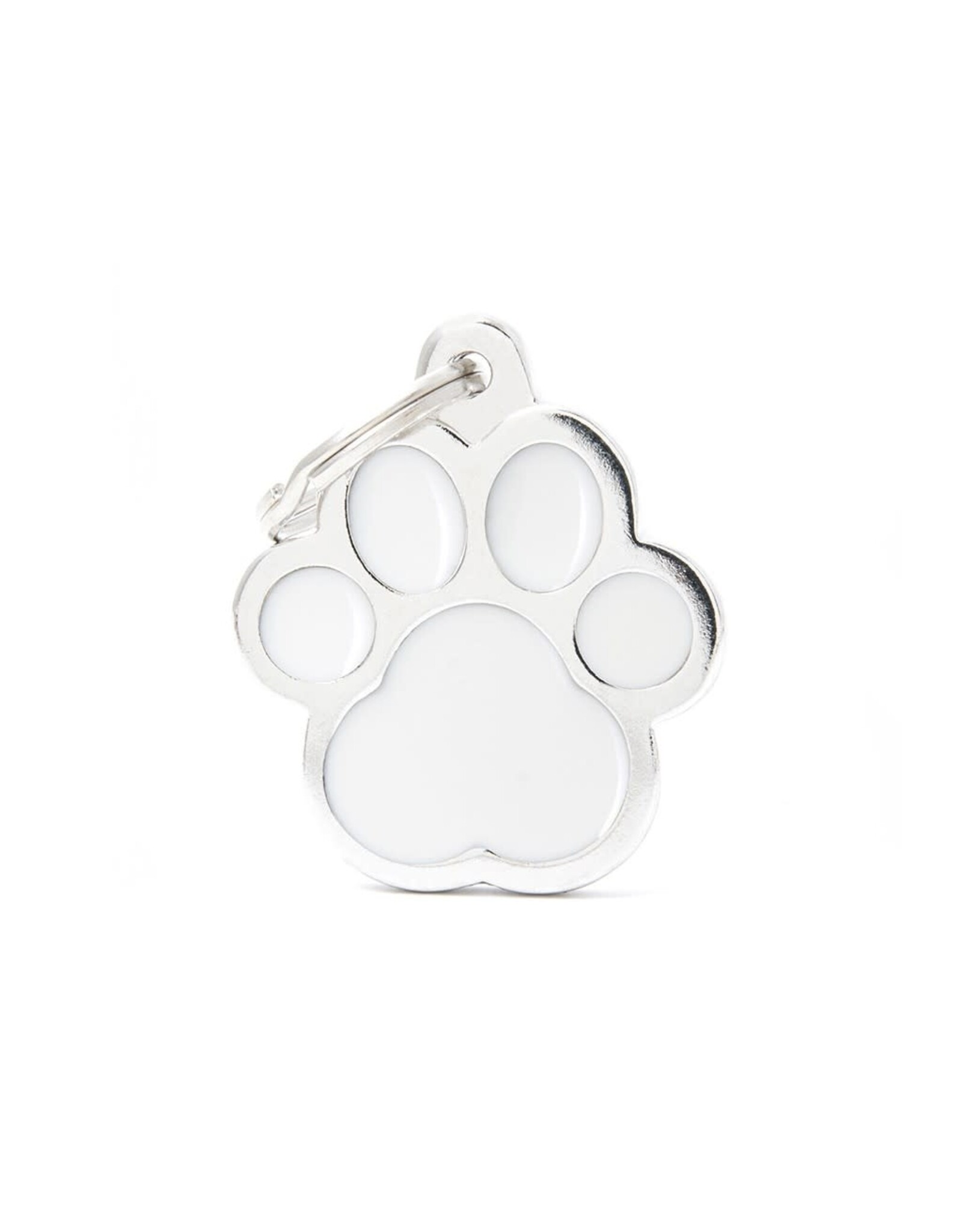 MyFamily MyFamily Médaille Classic Paw White L