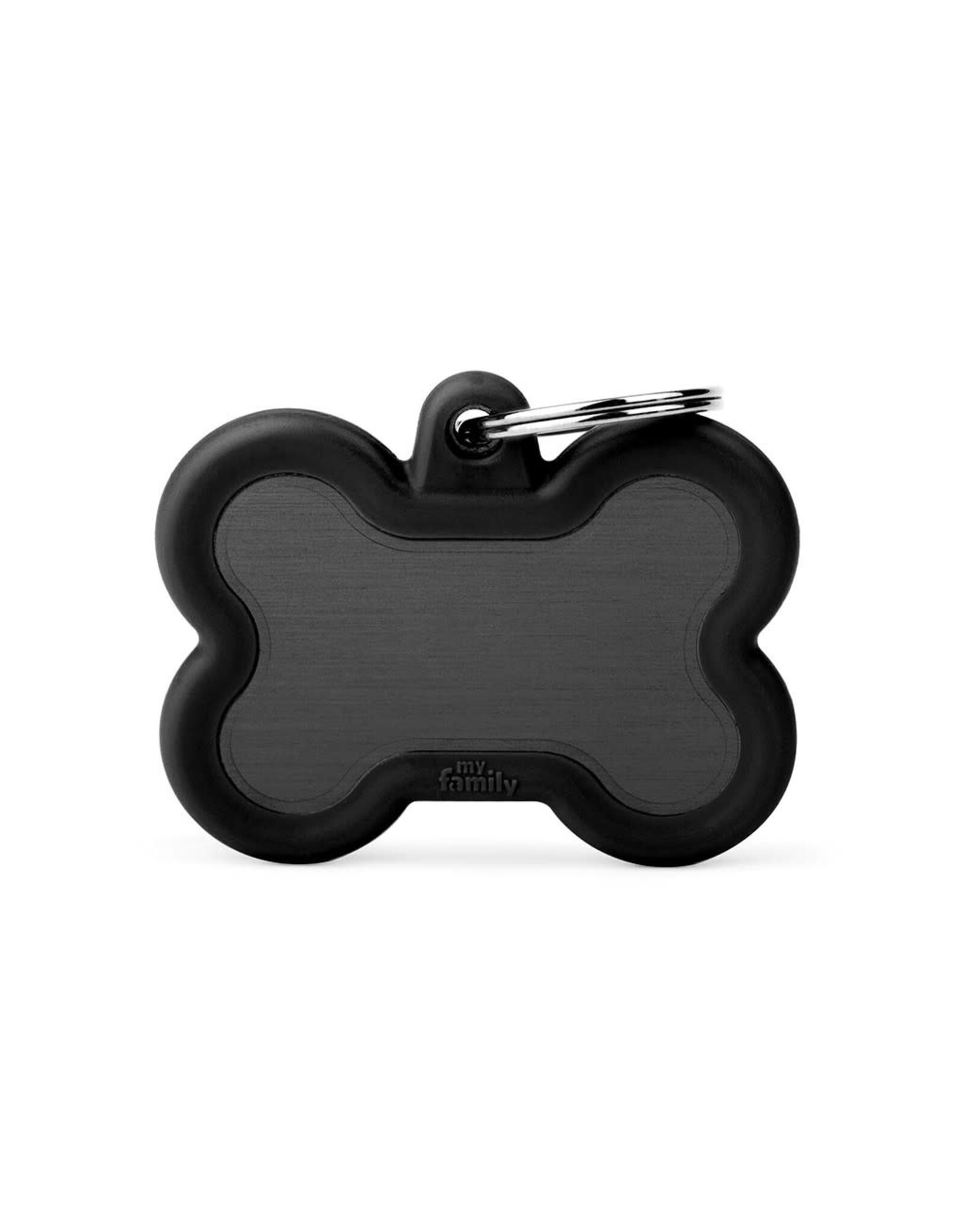 MyFamily MyFamily Médaille Hushtag Bone Black L