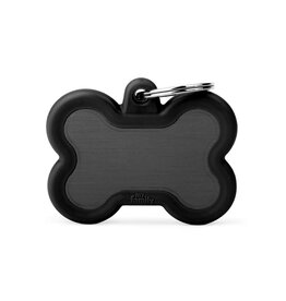 MyFamily MyFamily Médaille Hushtag Bone Black L