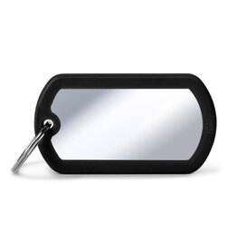 MyFamily MyFamily Médaille Hushtag Military Chrome & Black