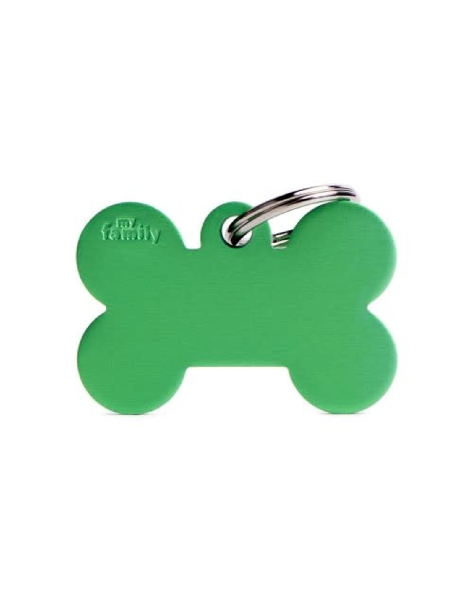 MyFamily MyFamily Médaille Basic Aluminium Os Vert L
