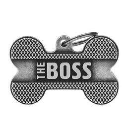 MyFamily MyFamily Médaille Bronx Bone Boss Silver L