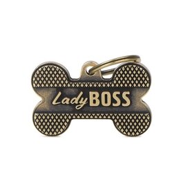MyFamily MyFamily Médaille Bronx Bone LADY Boss bronze L
