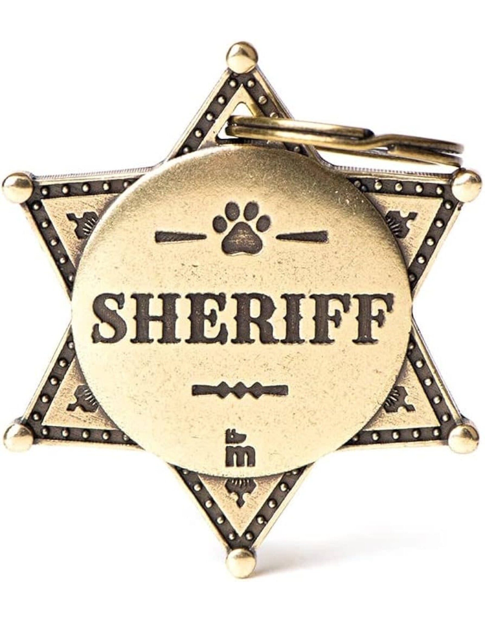 MyFamily MyFamily Médaille Bronx SHERIFF bronze