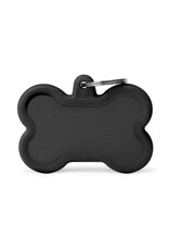 MyFamily MyFamily Médaille Hushtag Bone Noir XL