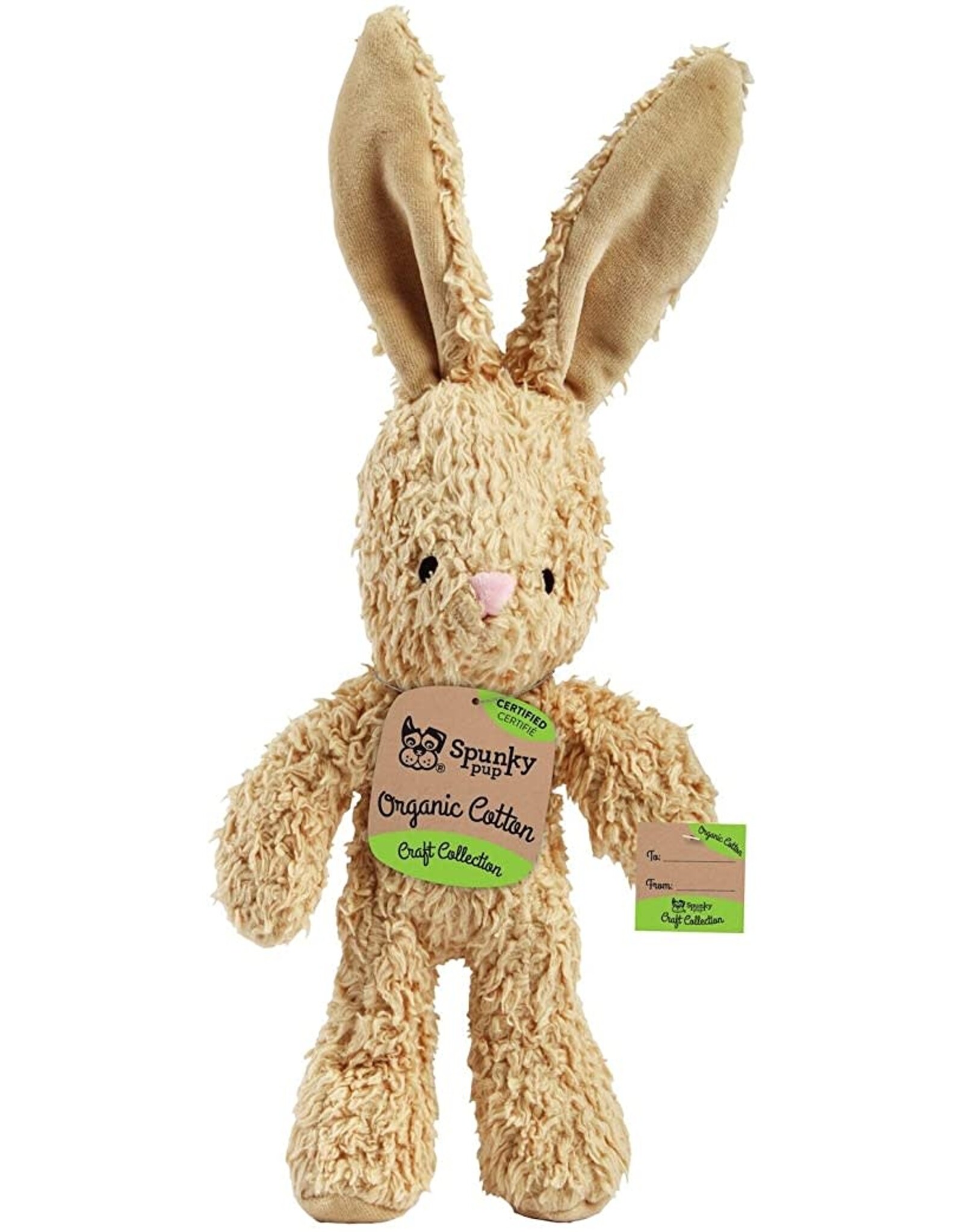 Spunky pup *DISC* Spunky pup organic cotton bunny petit