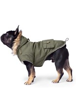 canada pooch *DISC* Canada Pooch Army parka vert 26''