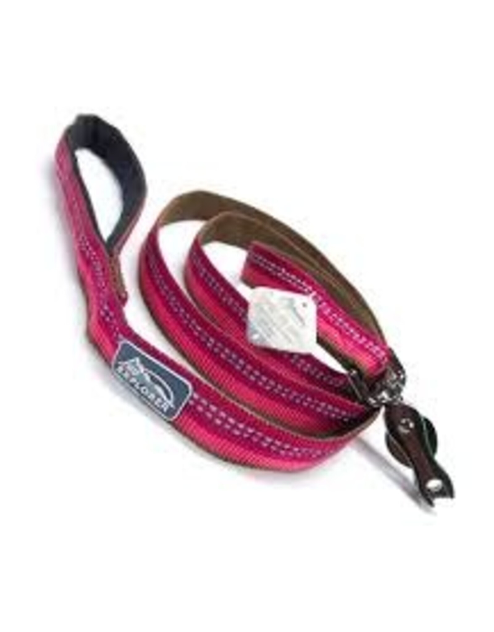 Coastal K9 Explorer laisse rose foncé 5/8'' 6'