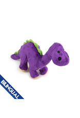 hear doggy GoDog Dino Bruto Mauve 10''