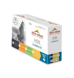 Almo Nature Almo Nature HQS C. Maquereau/Poulet & Thon Rot. Pack #2 12x70g
