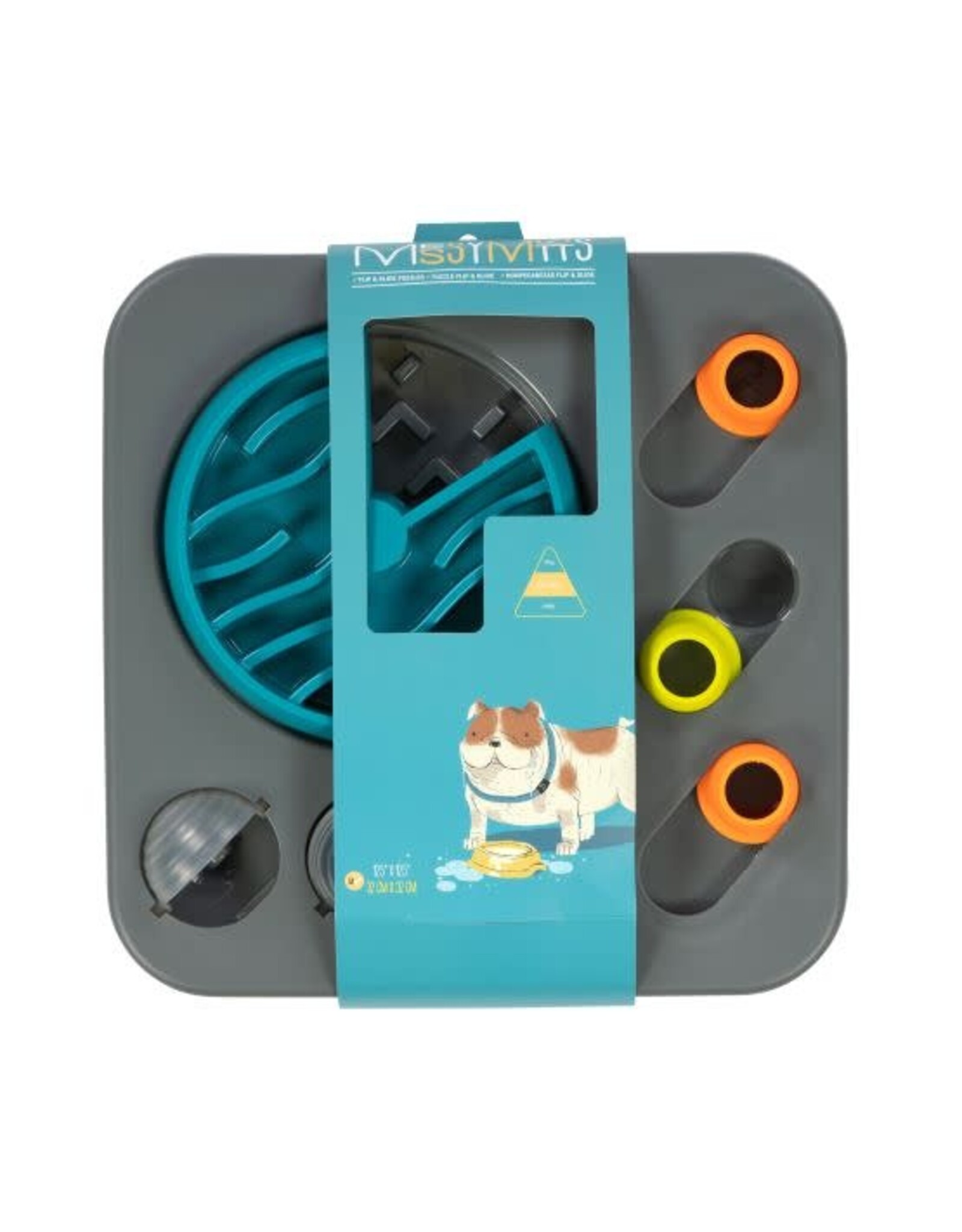 Messy Mutts Messy Mutts Plateau D'alimentation Interactif petit 12.5x12.5''
