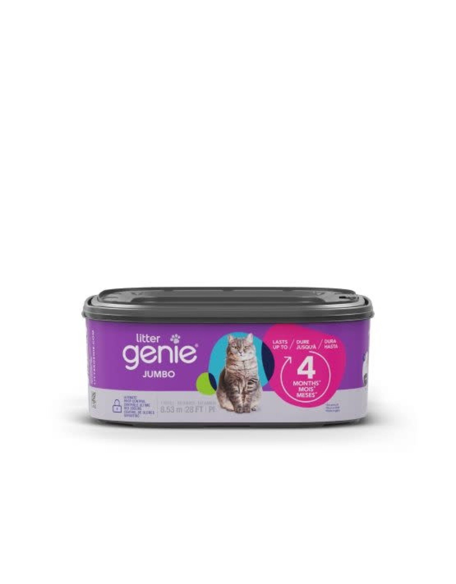 Litter Locker Litter Genie Design Recharge jumbo 28' Poubelle à litière