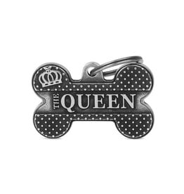 MyFamily MyFamily Médaille Bronx Os Queen Silver L