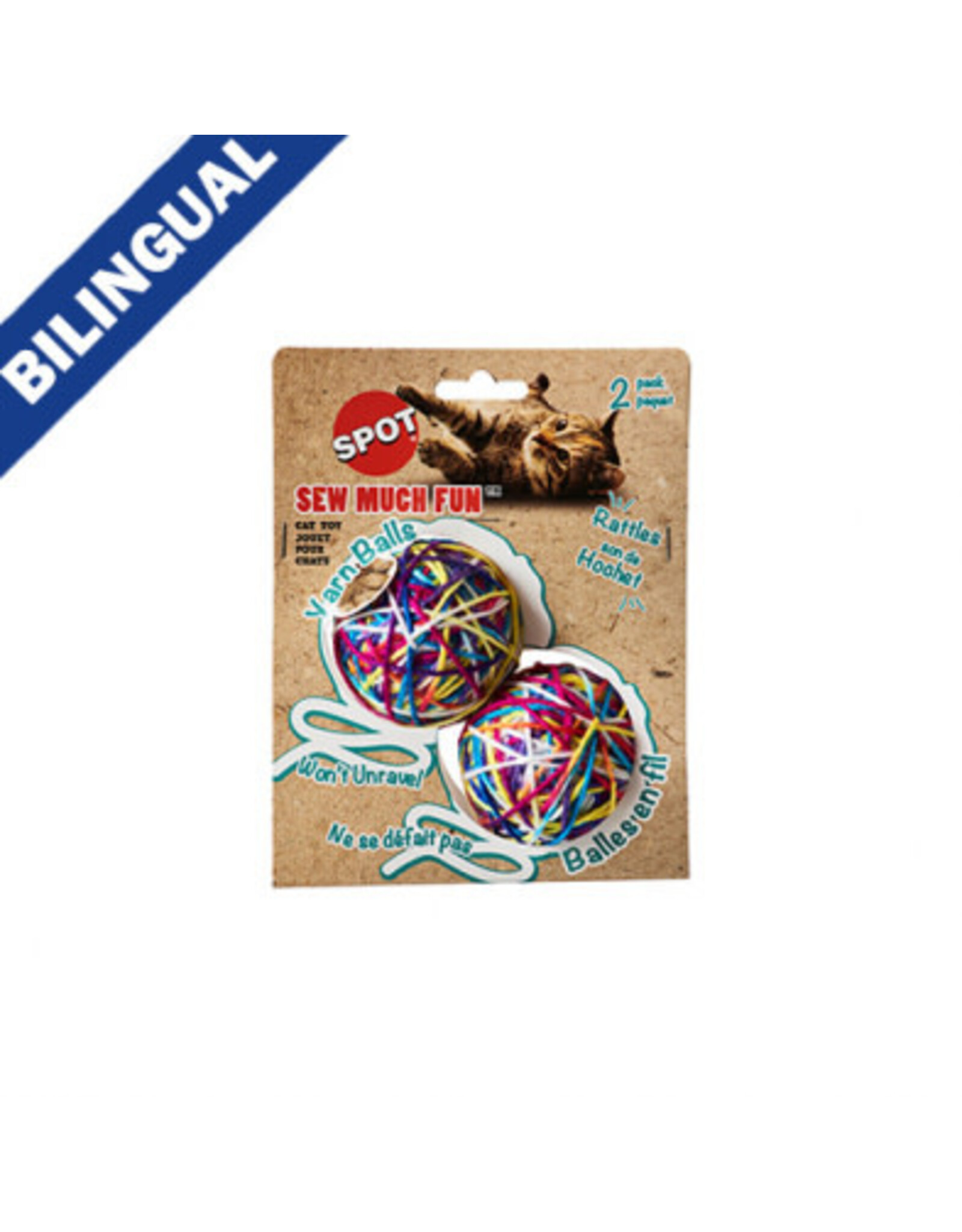 ethical products Spot balles de fil Pqt. 2 (Chat)