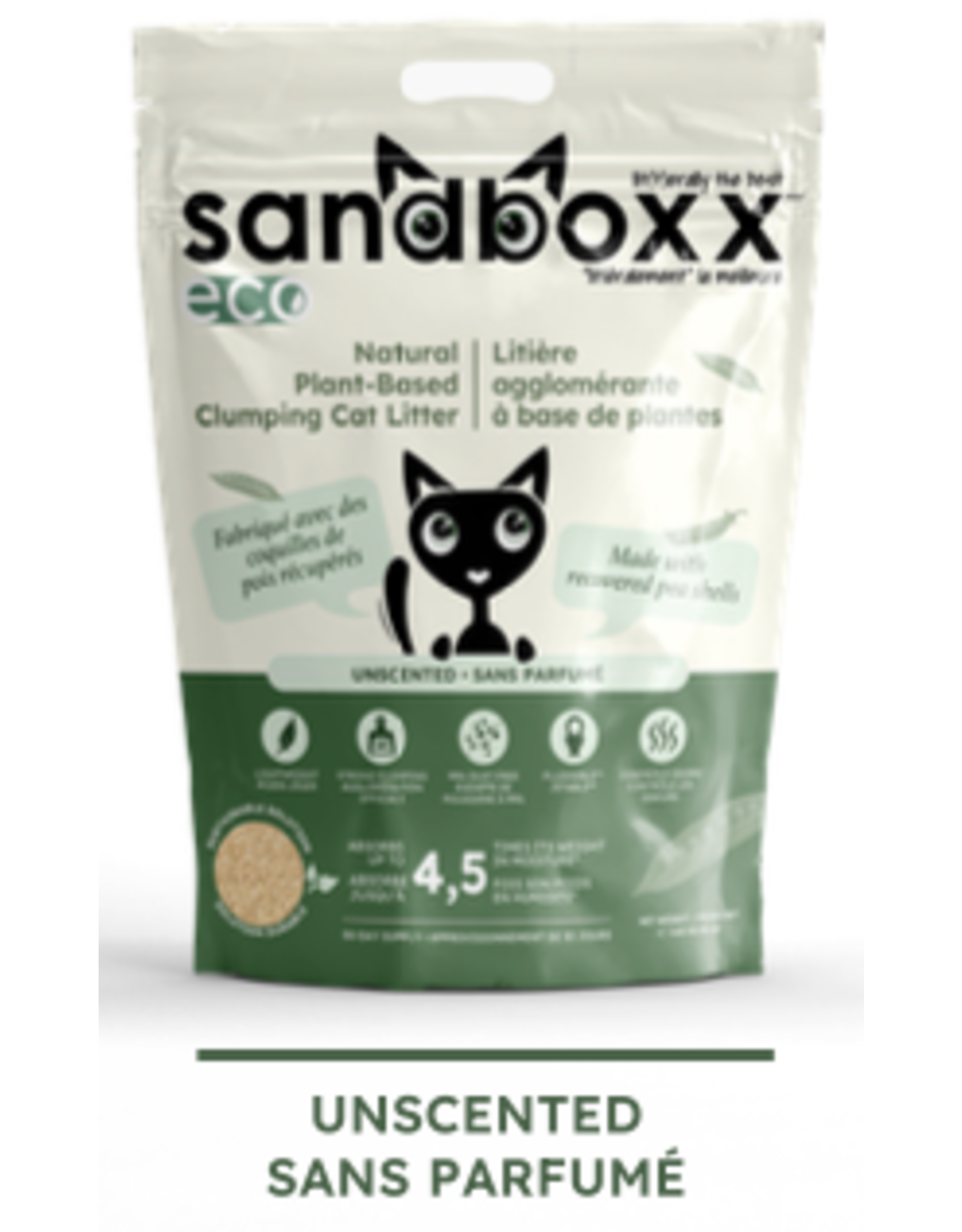 Sandboxx Sandboxx Litière à base de plantes 4.2L
