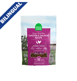 Open Farm Open Farm Freeze Dried Poulet & Saumon 9oz (Chat)