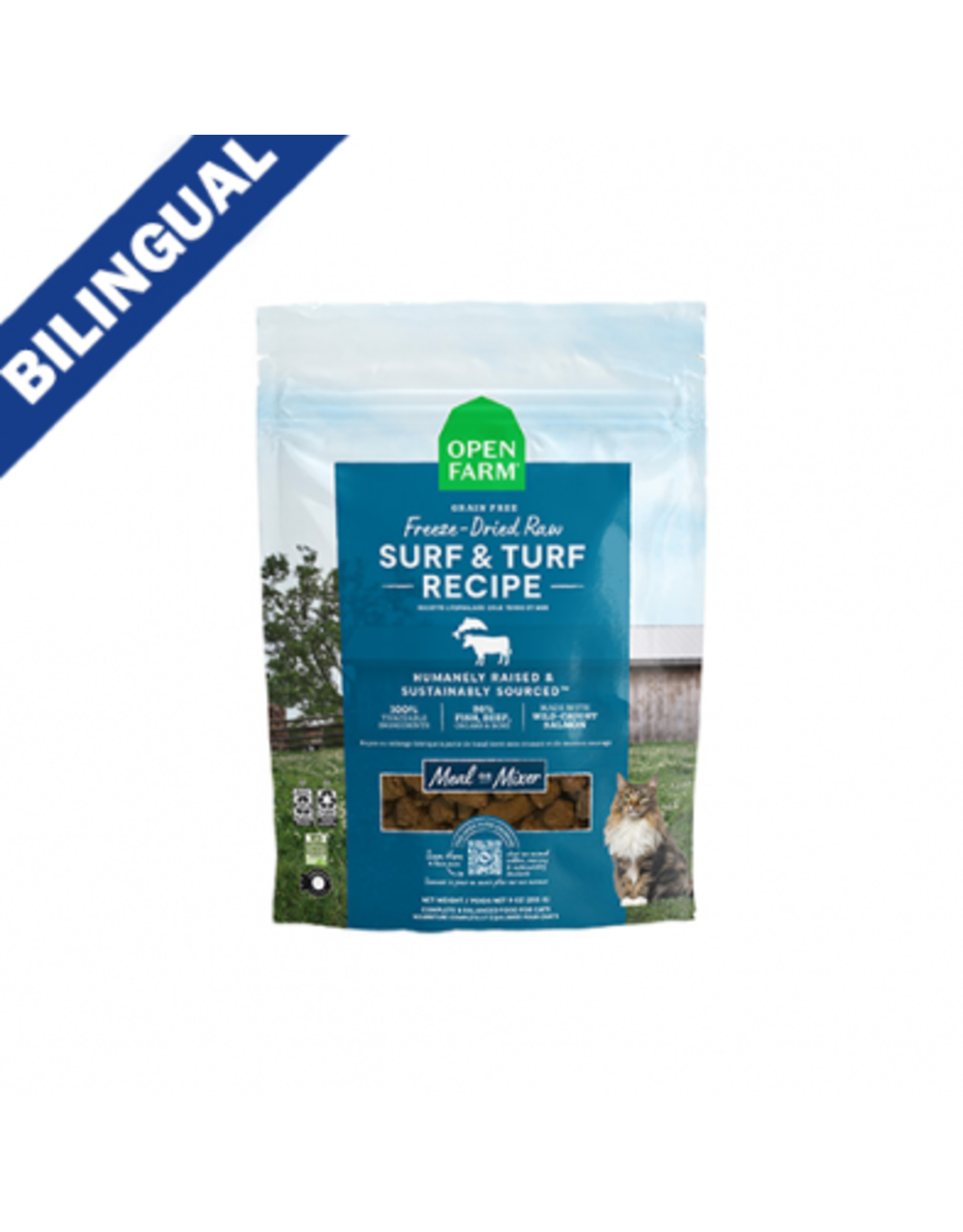 Open Farm Open Farm Freeze Dried Pré & Marée 3.5oz (Chat)