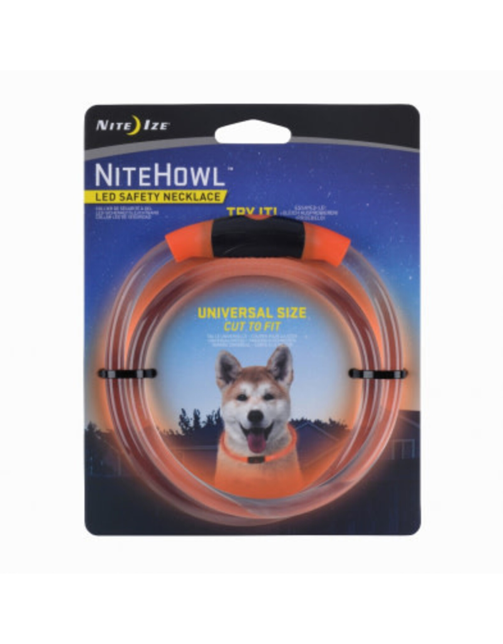 Nite Ize *DISC* Nite Ize nitehowl led collier Orange