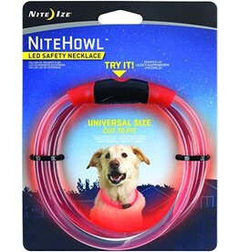 Nite Ize *DISC* Nite Ize nitehowl led collier Rouge