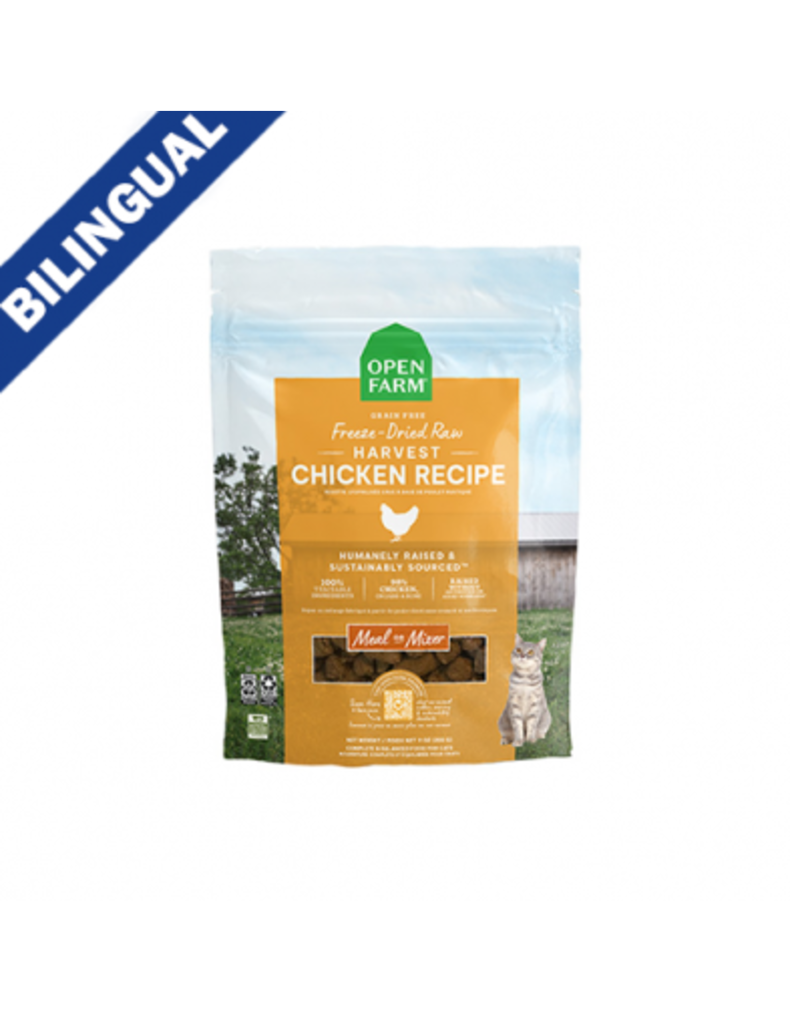 Open Farm Open Farm Freeze Dried Poulet 9oz (Chat)