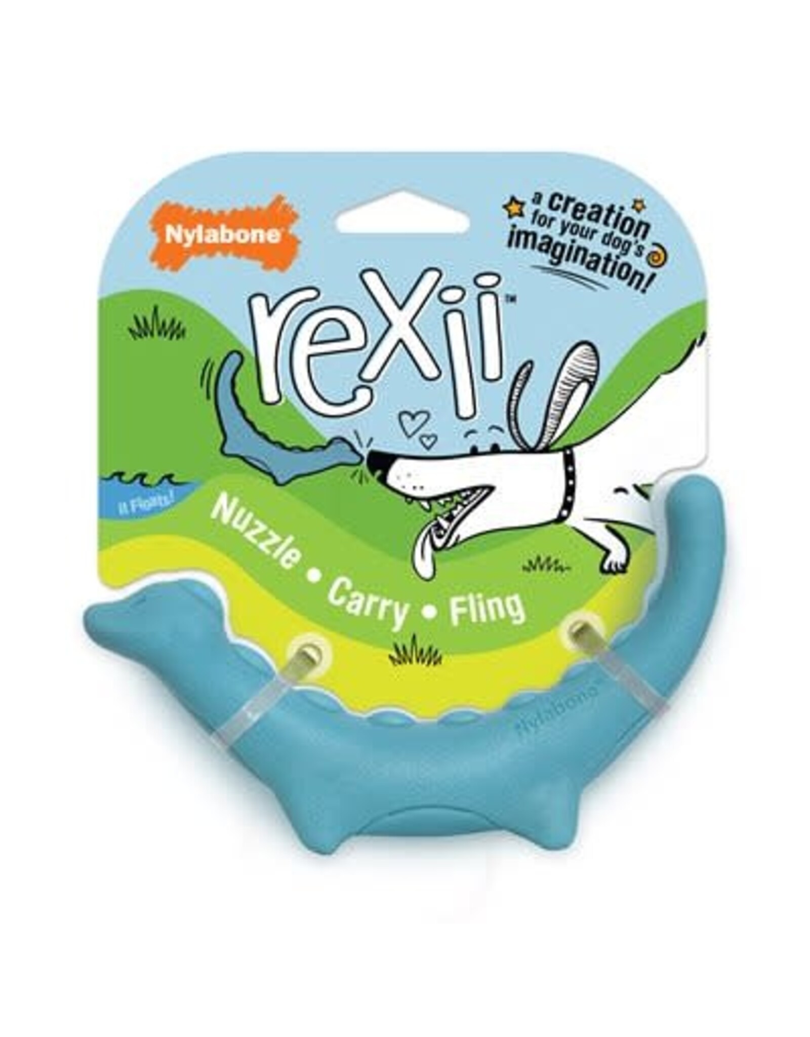 Nylabone *DISC* Nylabone Rexii Flexi Dino