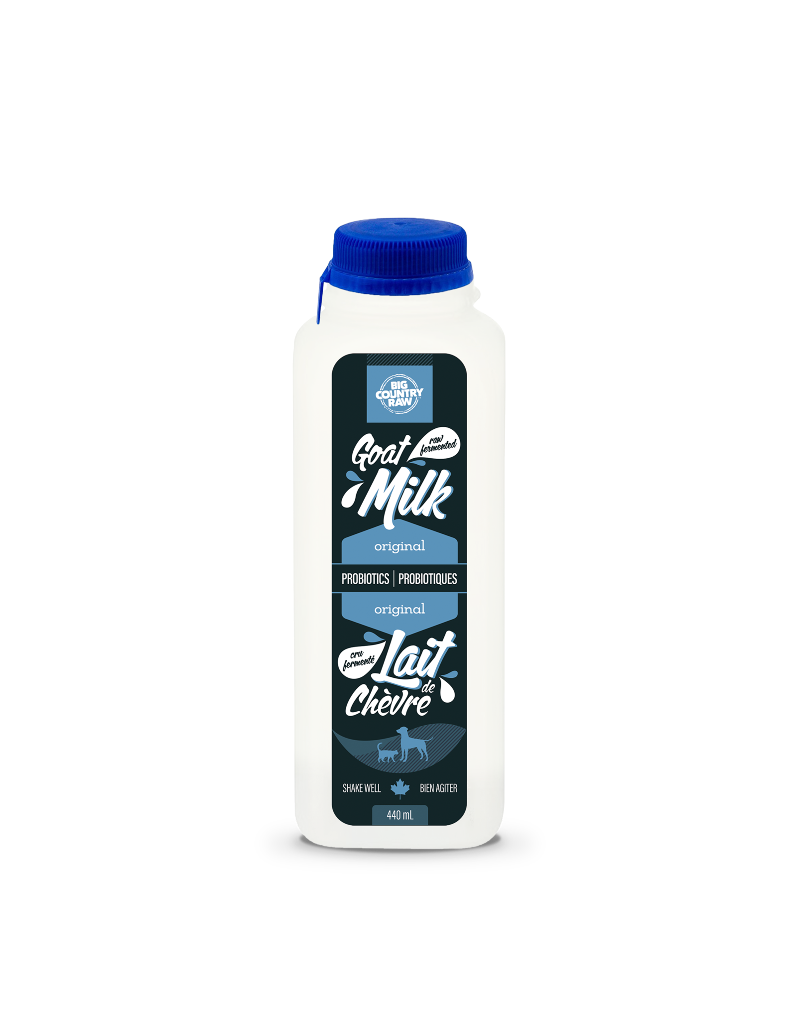 Big Country Raw *DISC* Big Country Raw Lait de chèvre cru original 440 ml