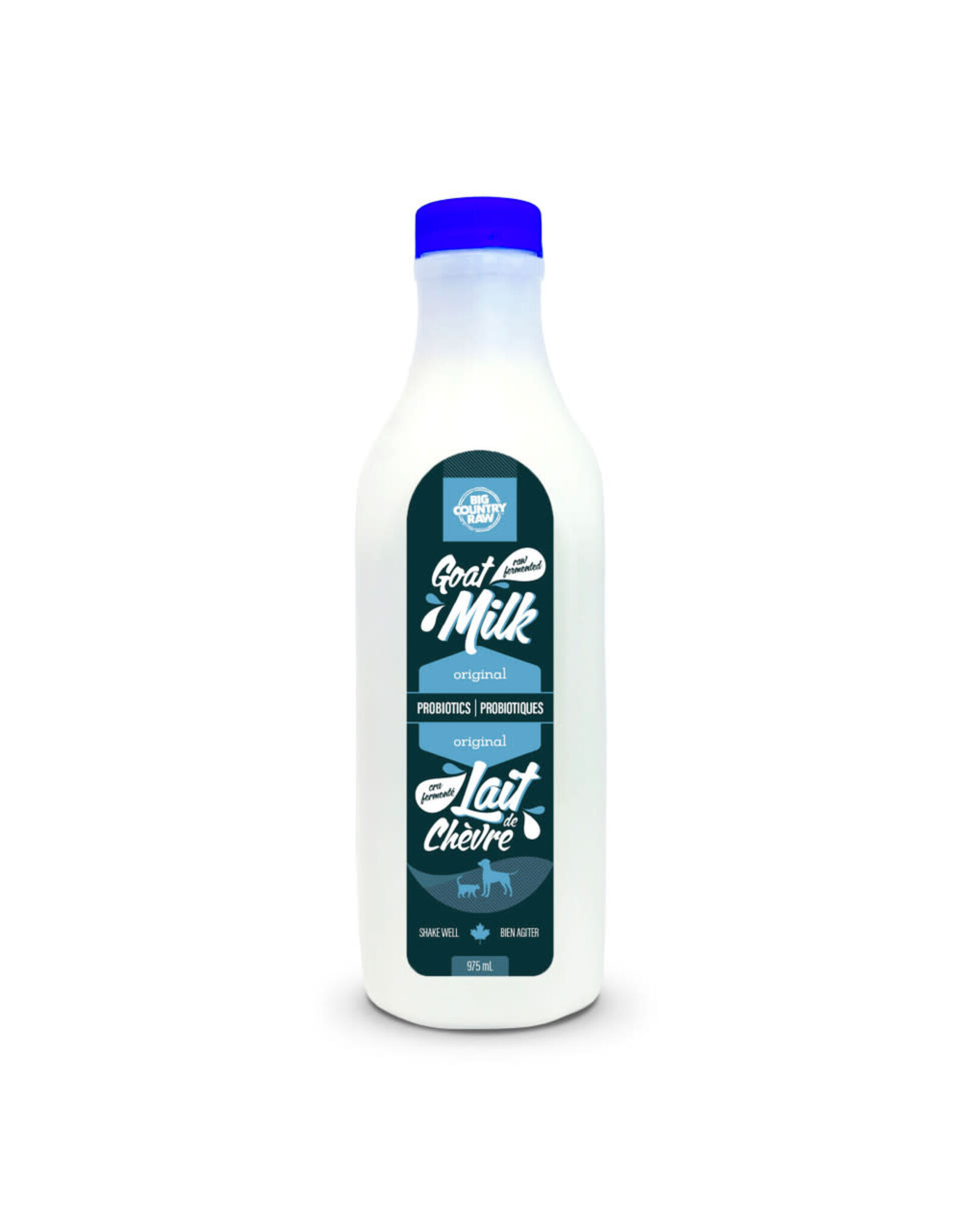 Big Country Raw Big Country Raw Lait de chèvre cru original 975 ml