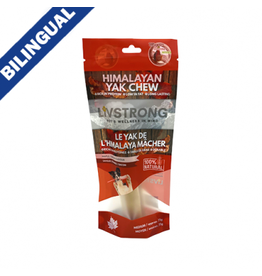 Livstrong *DISC* LIVSTRONG Fromage de Yak infusé bacon à l'érable 75gm
