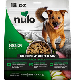 Nulo Nulo Nourriture Lyophilisée Canard & Poires 8oz