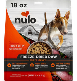 Nulo Nulo Nourriture Lyophilisée Dinde & Canneberge 8oz