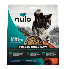 Nulo Nulo Nourriture Lyophilisée Saumon, Dinde & Fraises 8oz