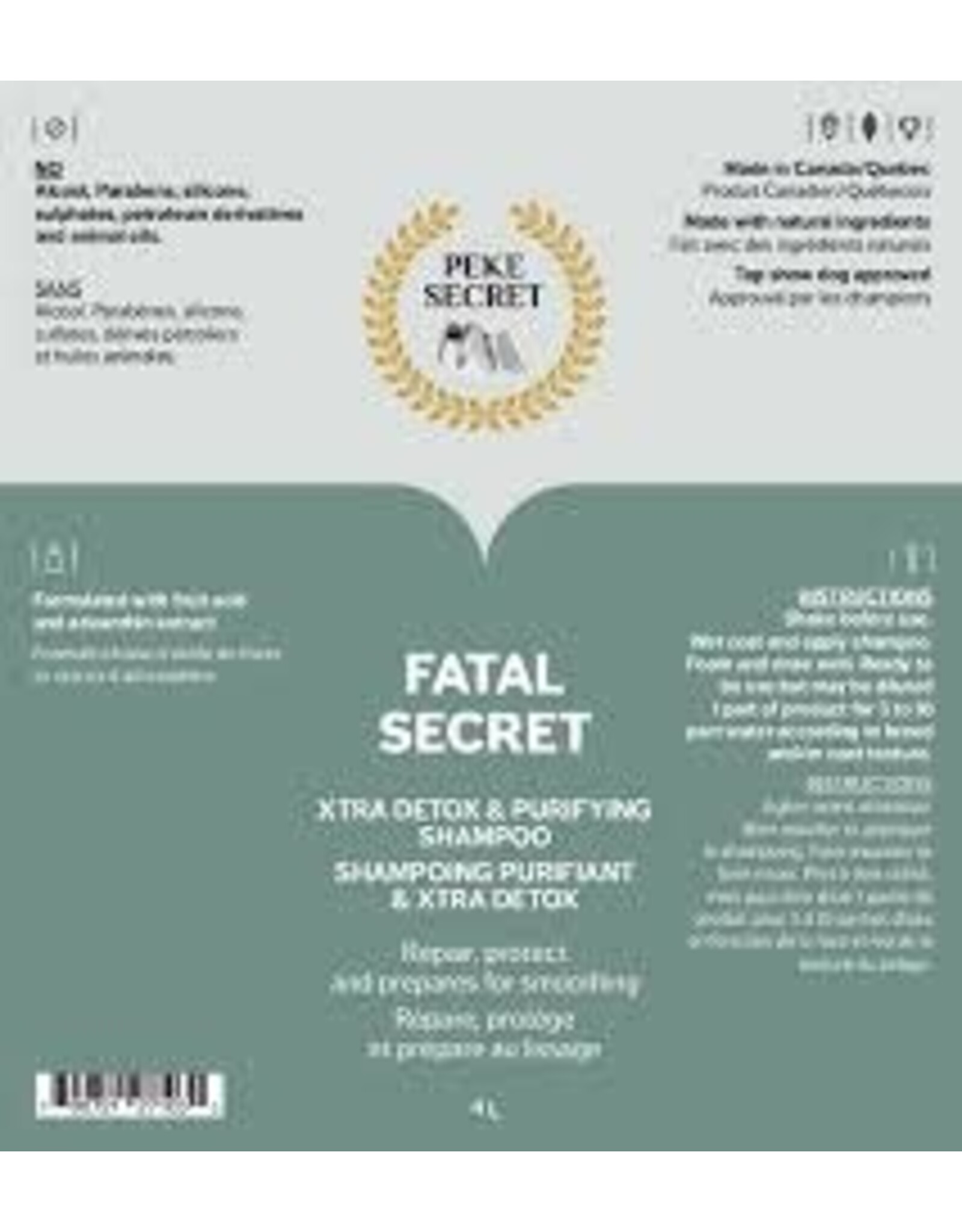 Peke Secret PEKE Fatal Secret Shampoing 500ml