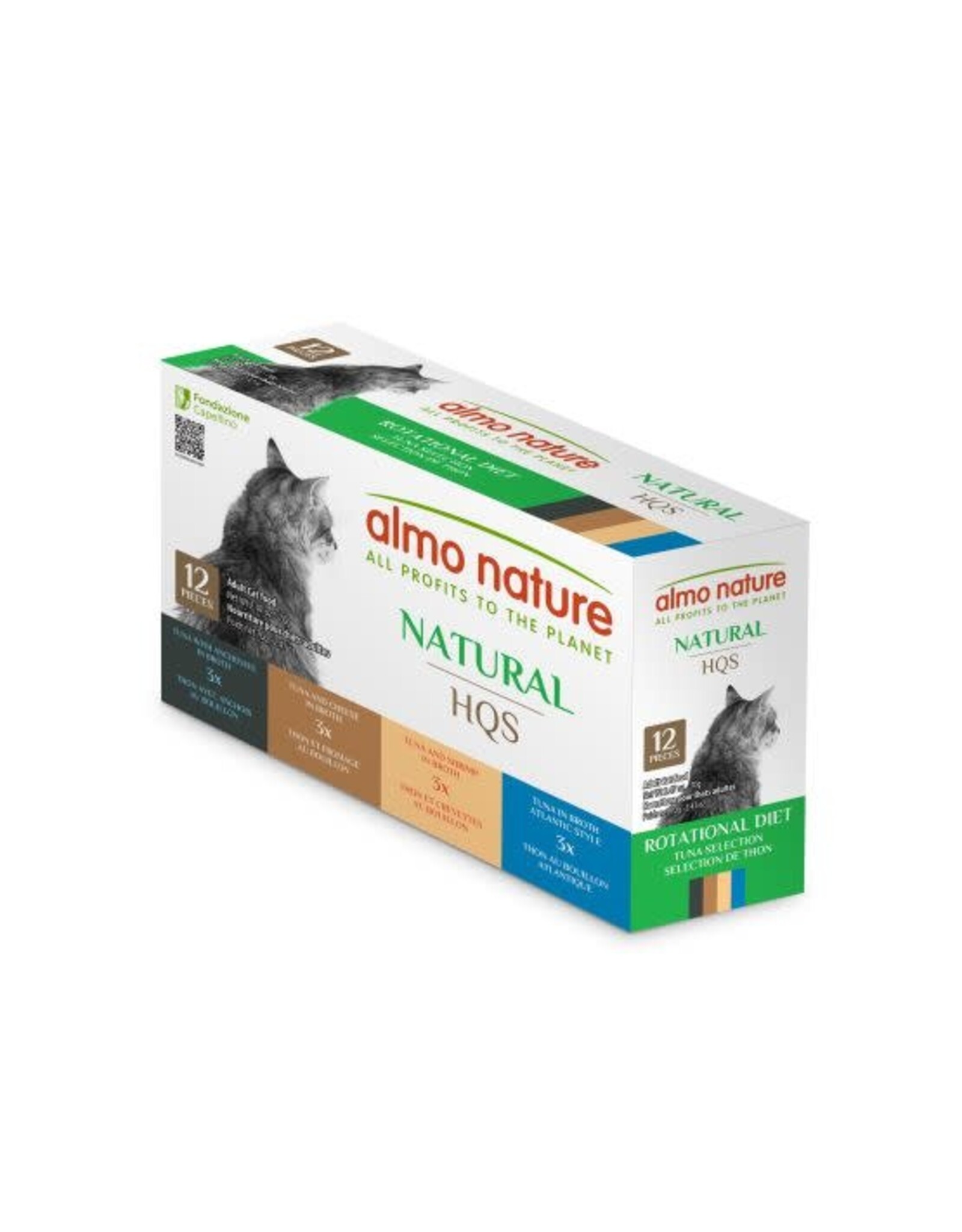 Almo Nature Almo Nature HQS N. Rotational Sélection de Thon 12x70g