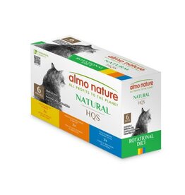 Almo Nature Almo Nature HQS N. Rotational Sélection de Poulet &Thon 6x150g