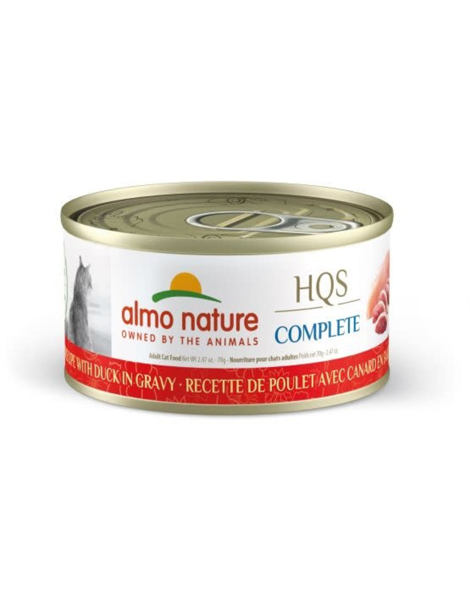 Almo Nature Almo Nature HQS C. Poulet & Canard en sauce 70g
