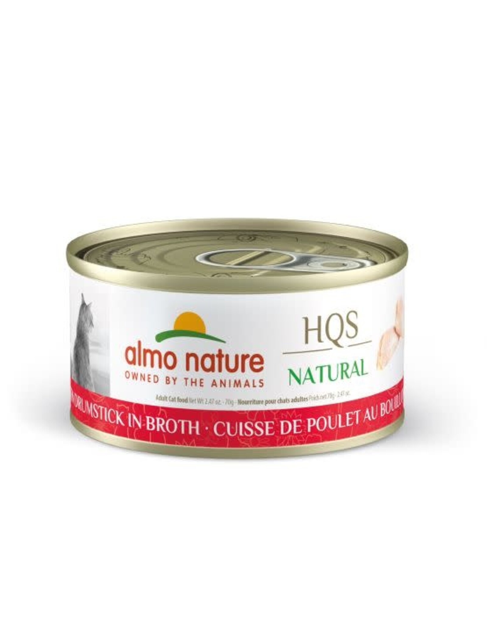 Almo Nature Almo Nature HQS N. Cuisse de Poulet en bouillon 70g