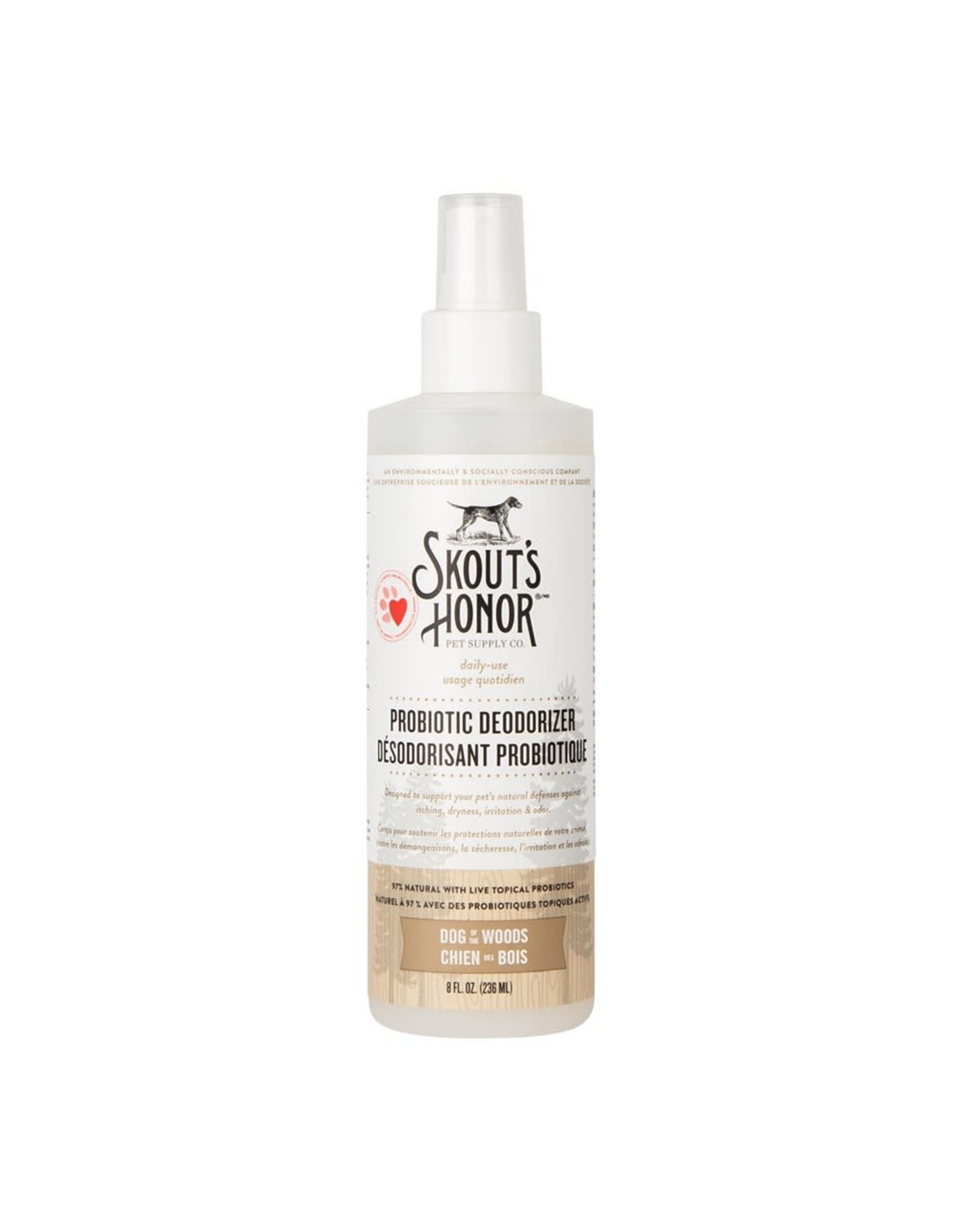 Skouts Honor Skouts Honor Désodorisant Probiotique Chien des Bois 8oz