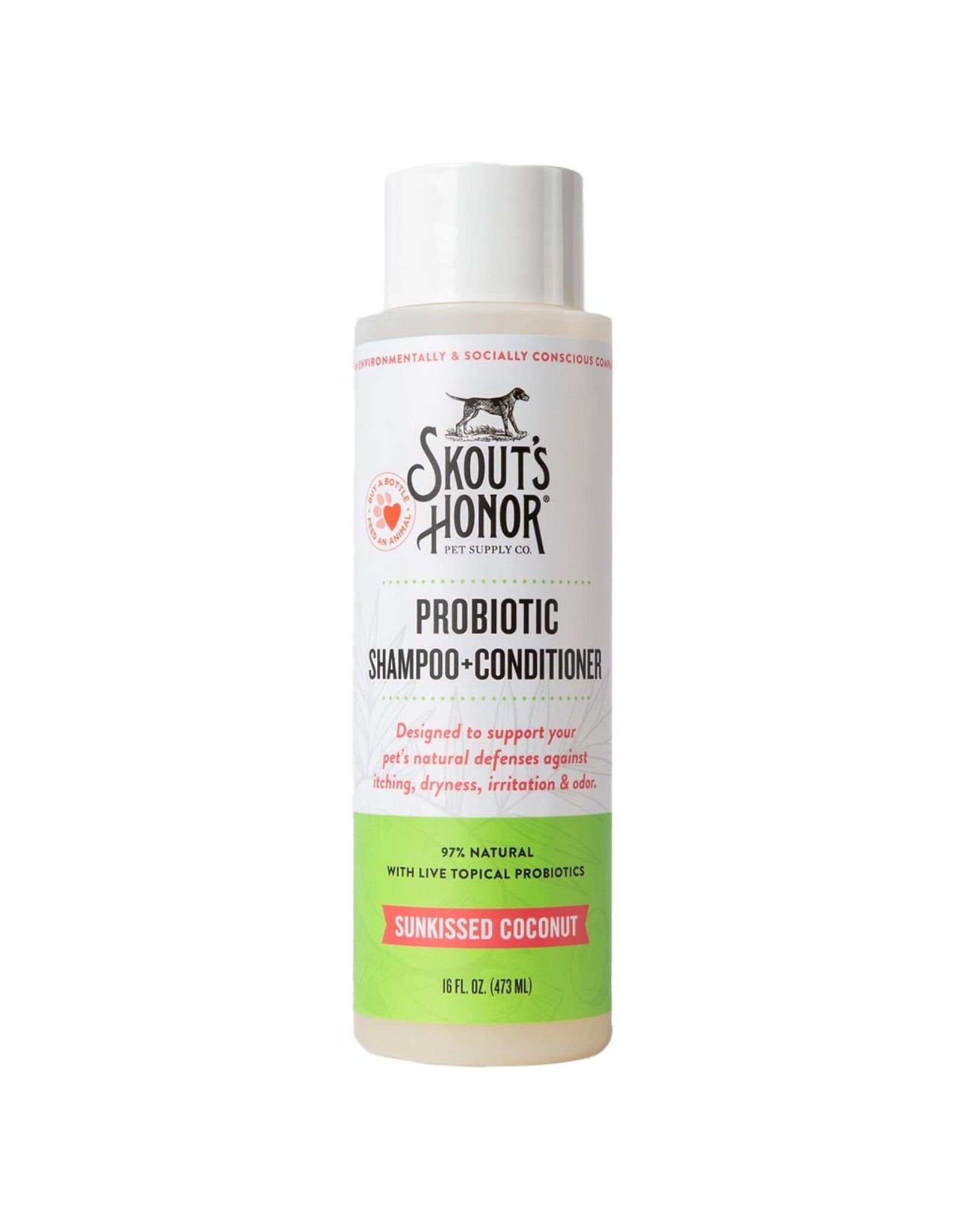 Skouts Honor Skouts Honor Shampoing et revitalisant probiotique Coconut 16oz