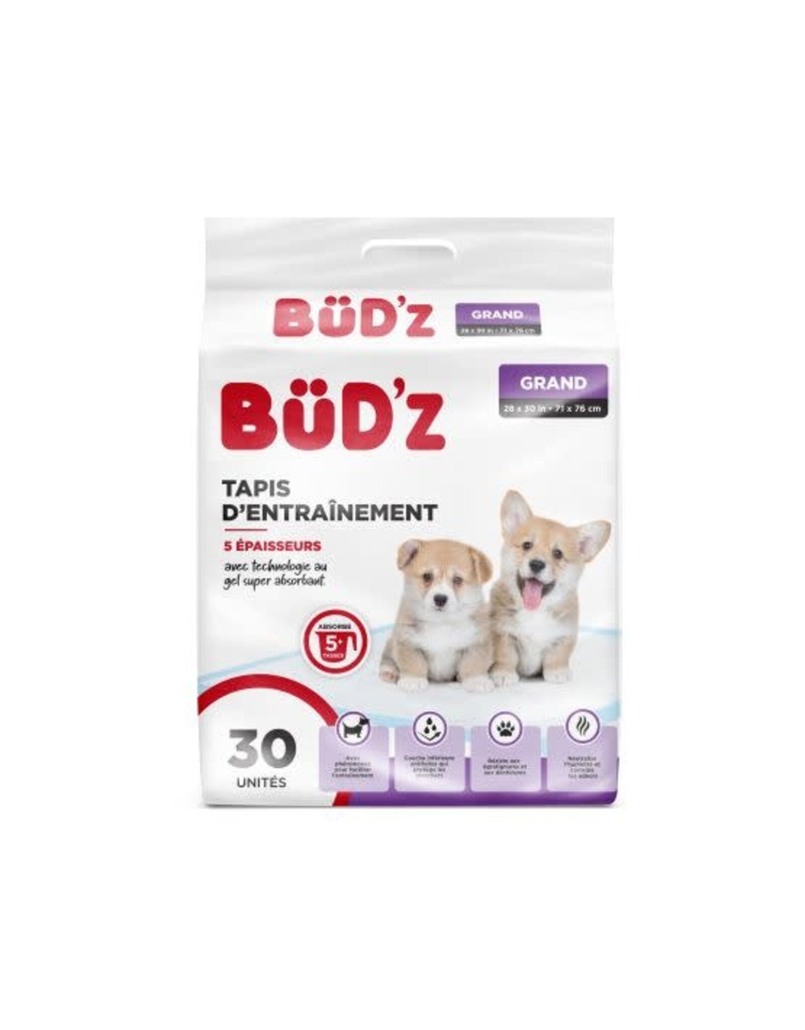 Bud's Bud'z tapis d'entrainement 28x30'' (30)