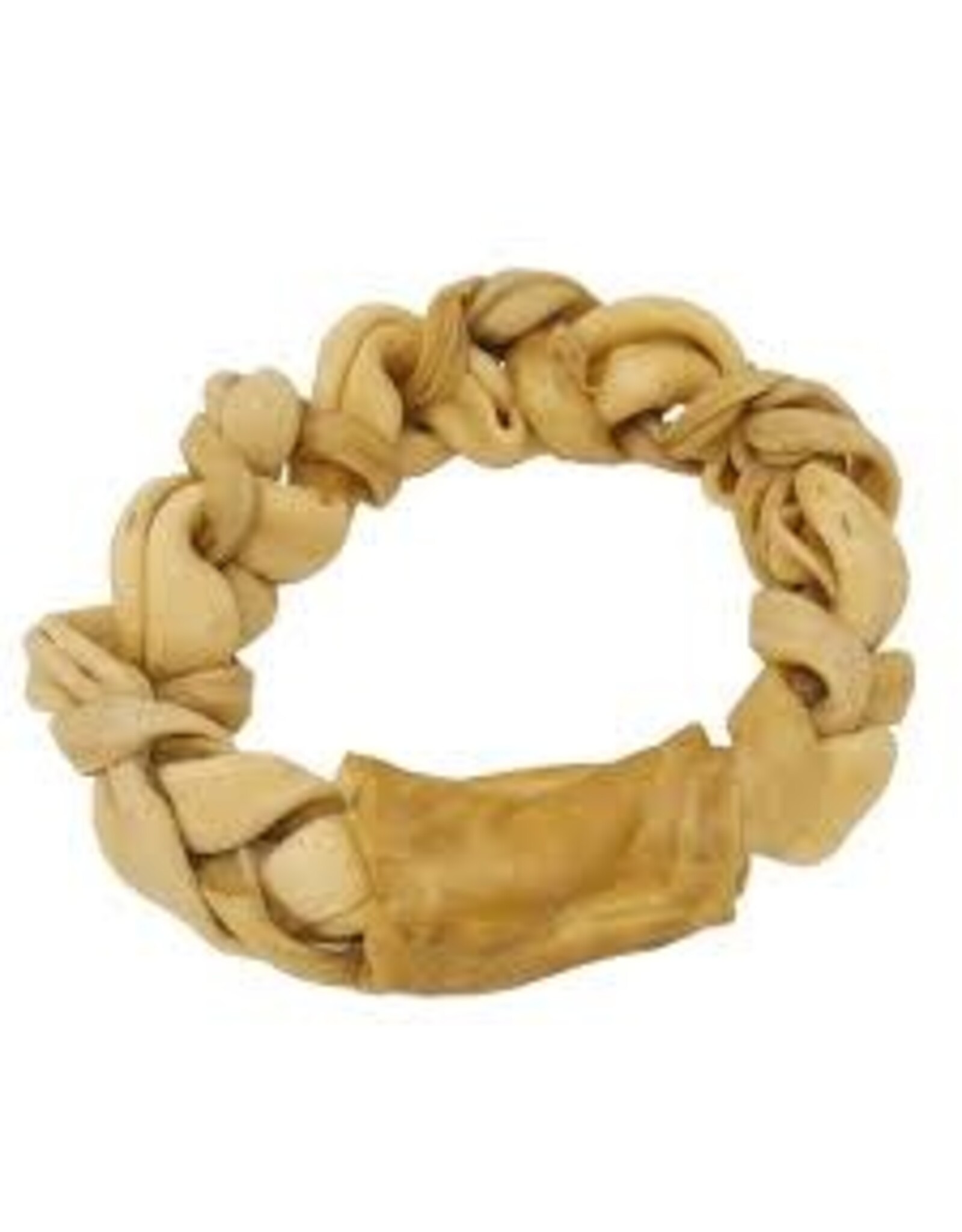 natures own dog chews Nature's Own anneau de Buffle tressé 7-8''